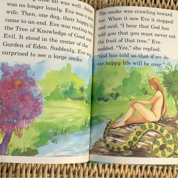 "The Creation" Book - Adam and Eve - Kid's Book - Religion - Bible Stories - Picture 6 of 10